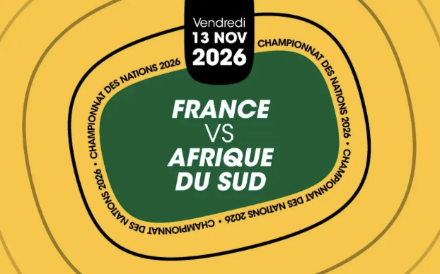 Affiche FRANCE - AFRIQUE DU SUD