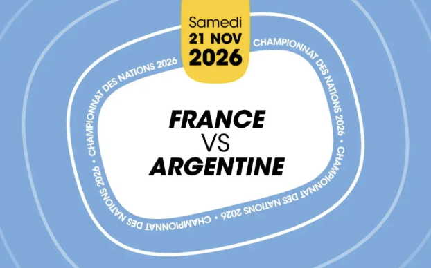 Affiche FRANCE - ARGENTINE